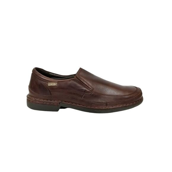 Pikolinos Bermeo Men\'s Brown Leather Slip On Casual Shoes Loafers Size 11.5 main image 9